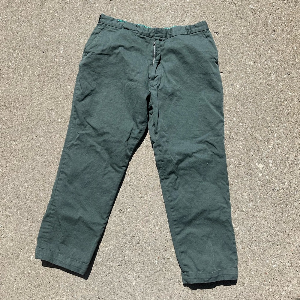 Vintage 60s 70s champion workwear flannel lined pants
